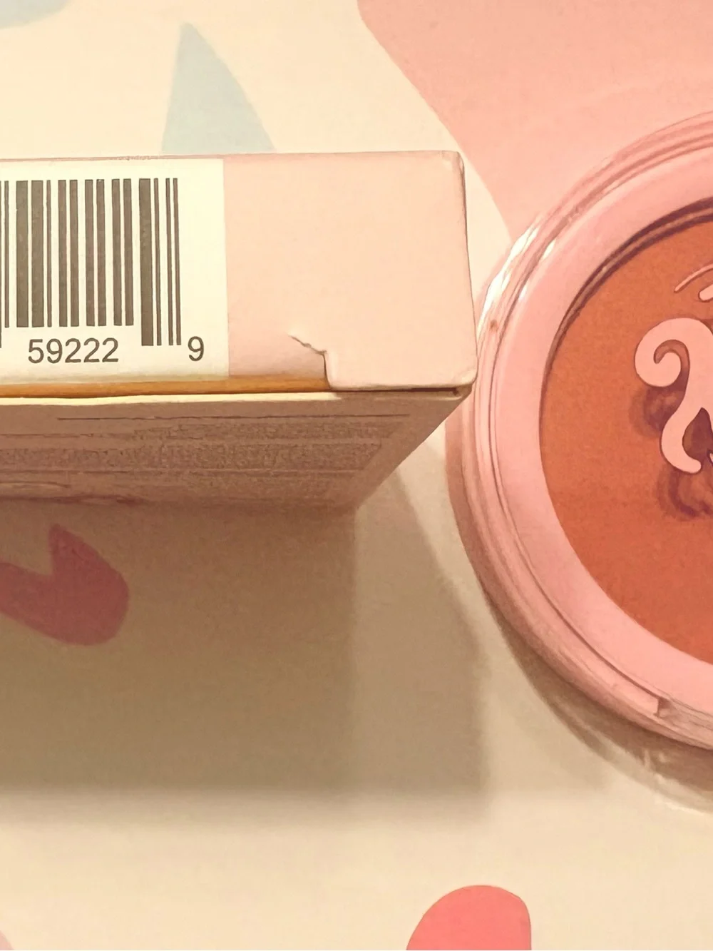 Kimchi Chic Beauty Two-Tone Eyeshadow Duo - Matte Warm Brown & Shimmery Peach